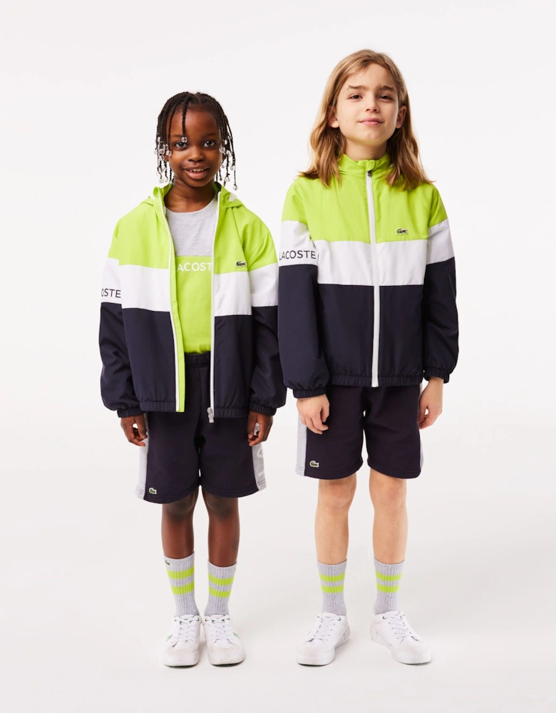 Boys Recycled Polyester Hooded Jacket