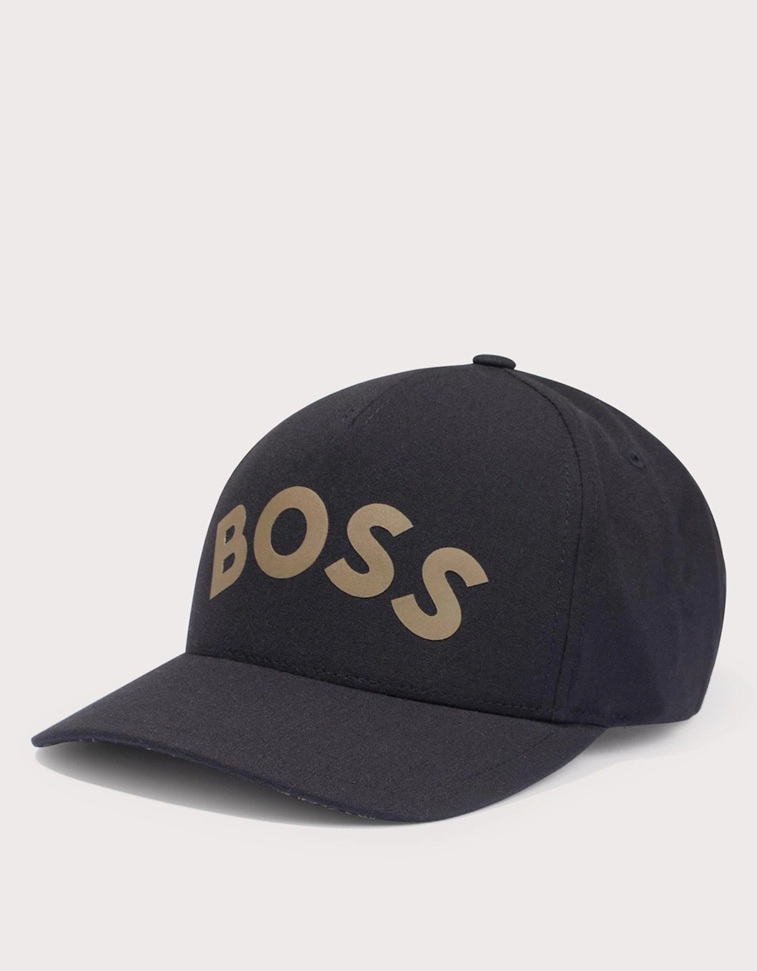 Gold Bold Curved Logo Cap, 5 of 4