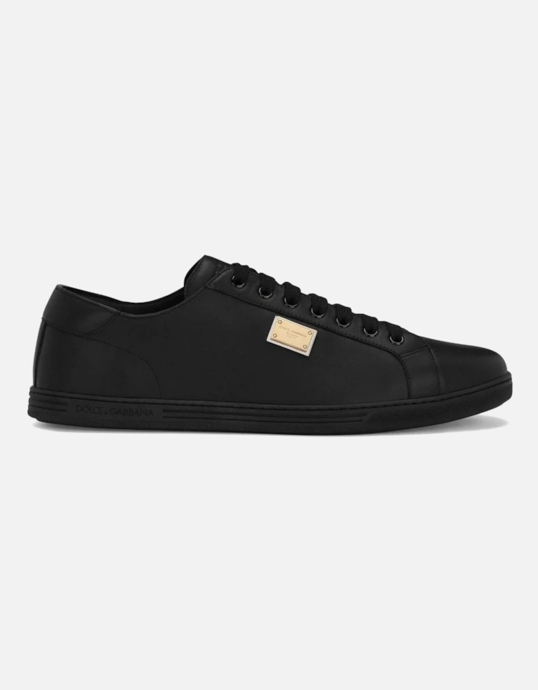 Saint Tropez Plaque Sneakers Black