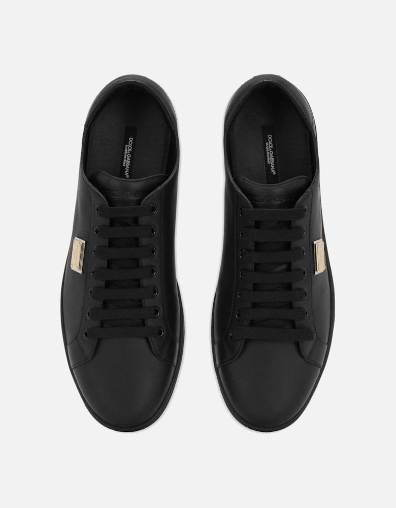 Saint Tropez Plaque Sneakers Black