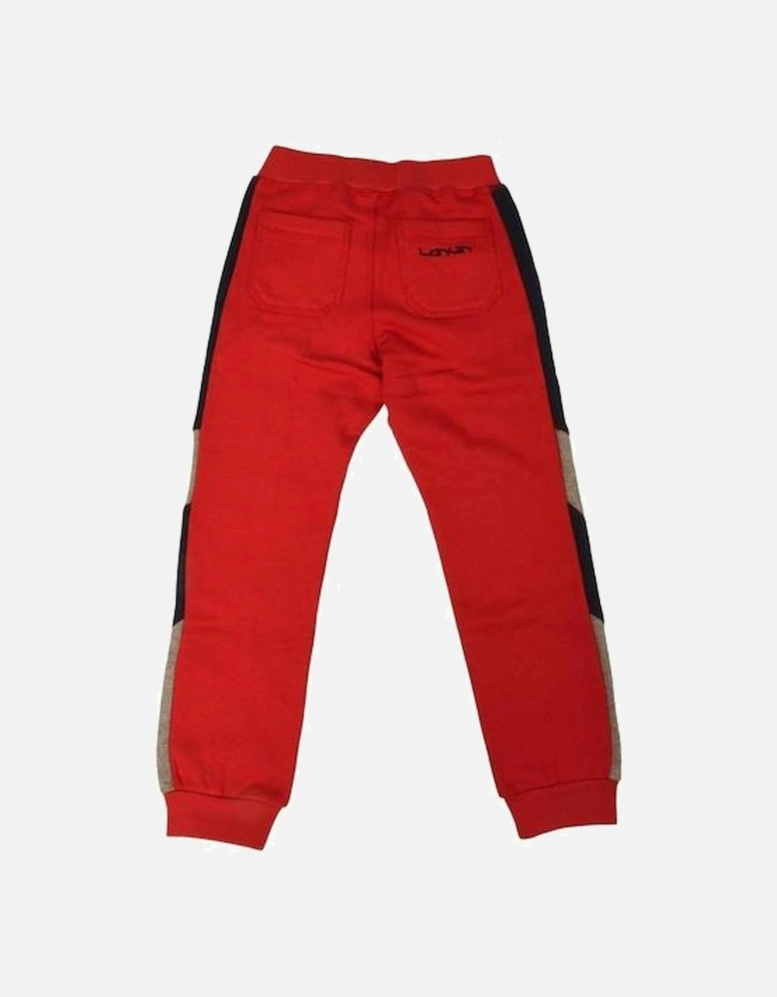 Boys Red/ Navy Joggers