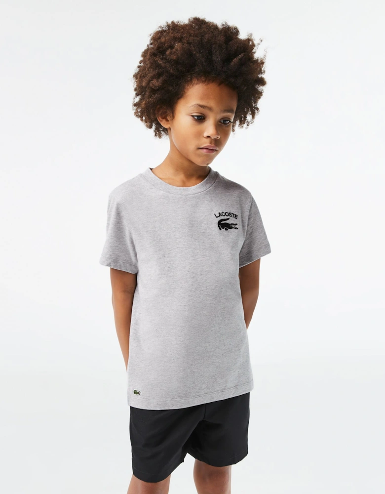Boys Printed Cotton Jersey T-Shirt