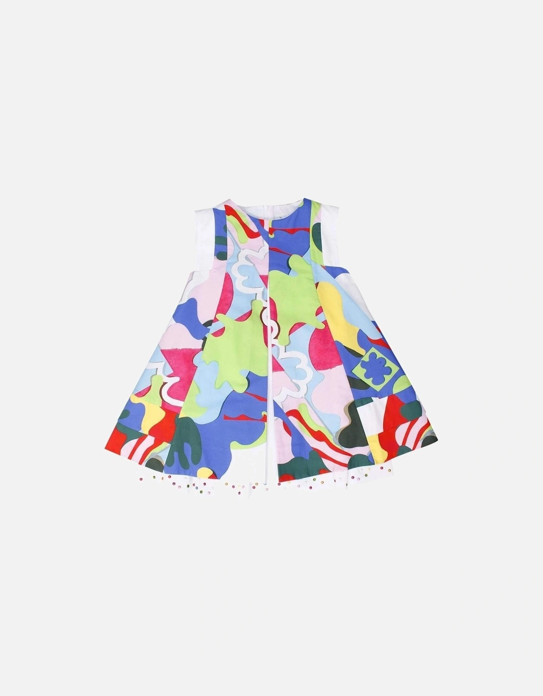 Girls Multicoloured Dress, 2 of 1