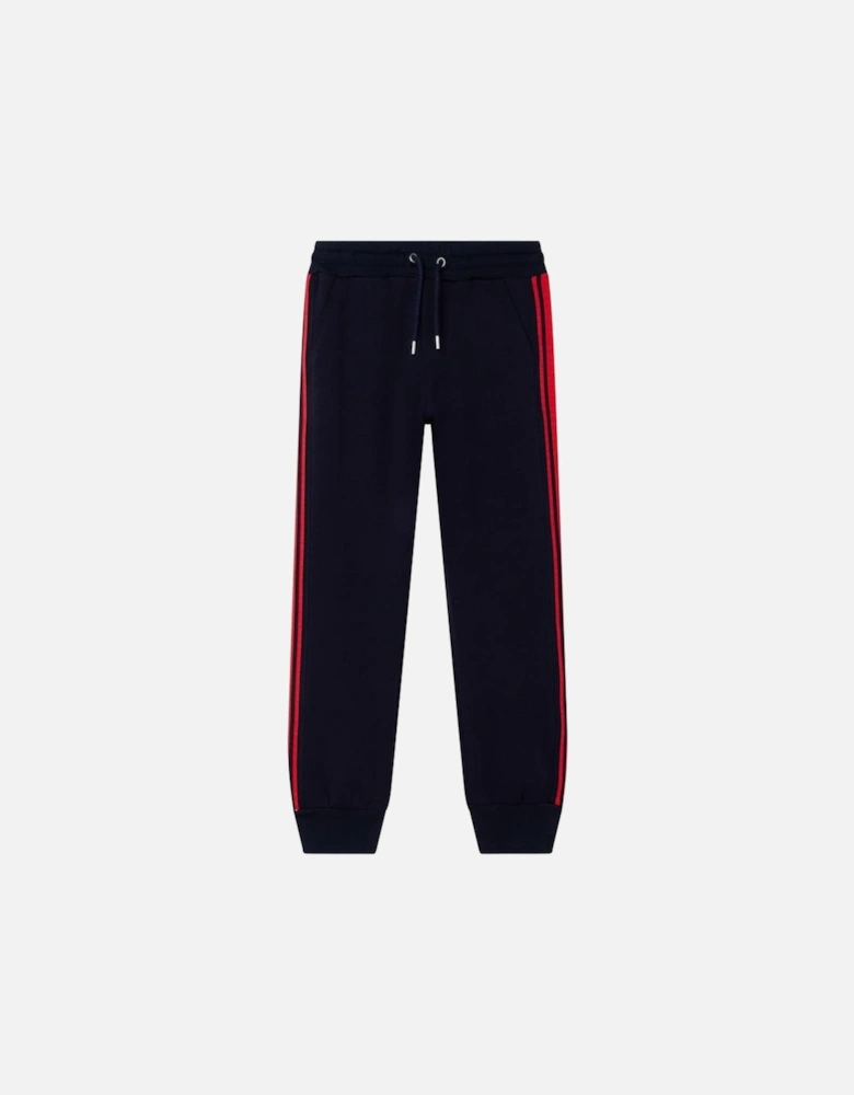 Boys Black / Red Jogging Bottoms