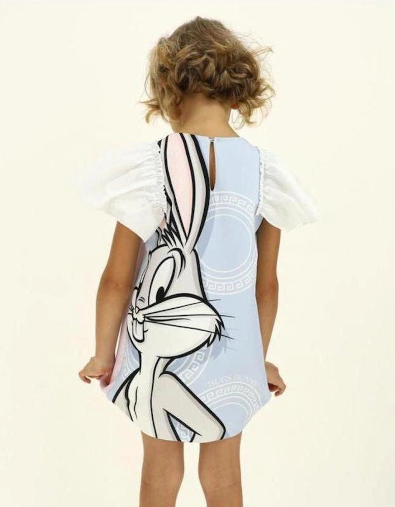 Girls Pink Lola & Bugs Bunny Dress