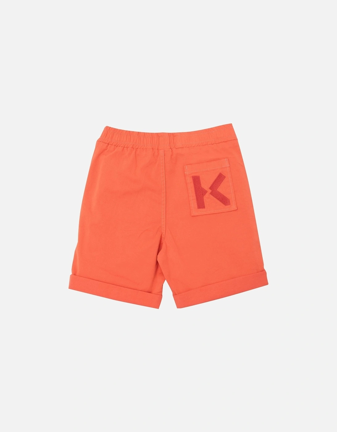 Kids Embroidered Logo Shorts