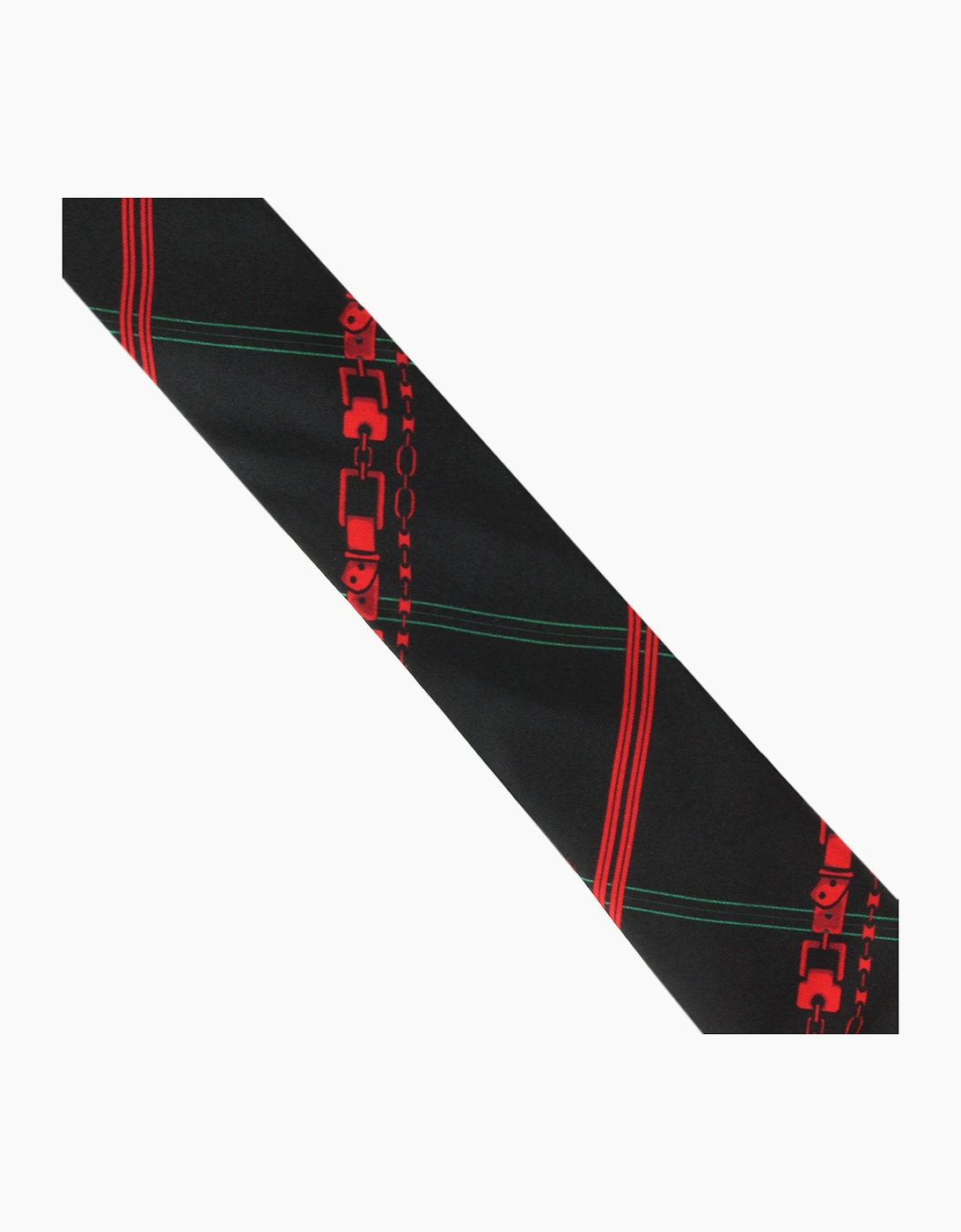 Men's Dunhill Tie - Black - Size: ONE size