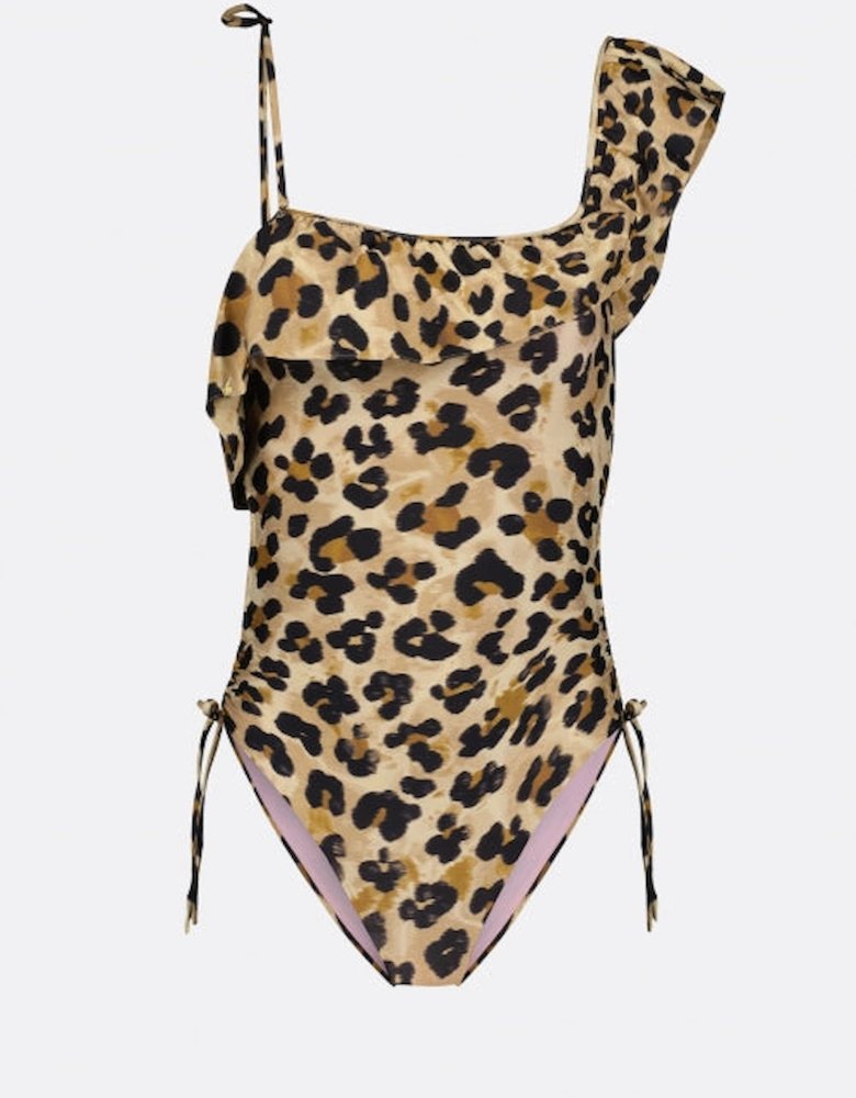 Sayone swimsuit in leopard print