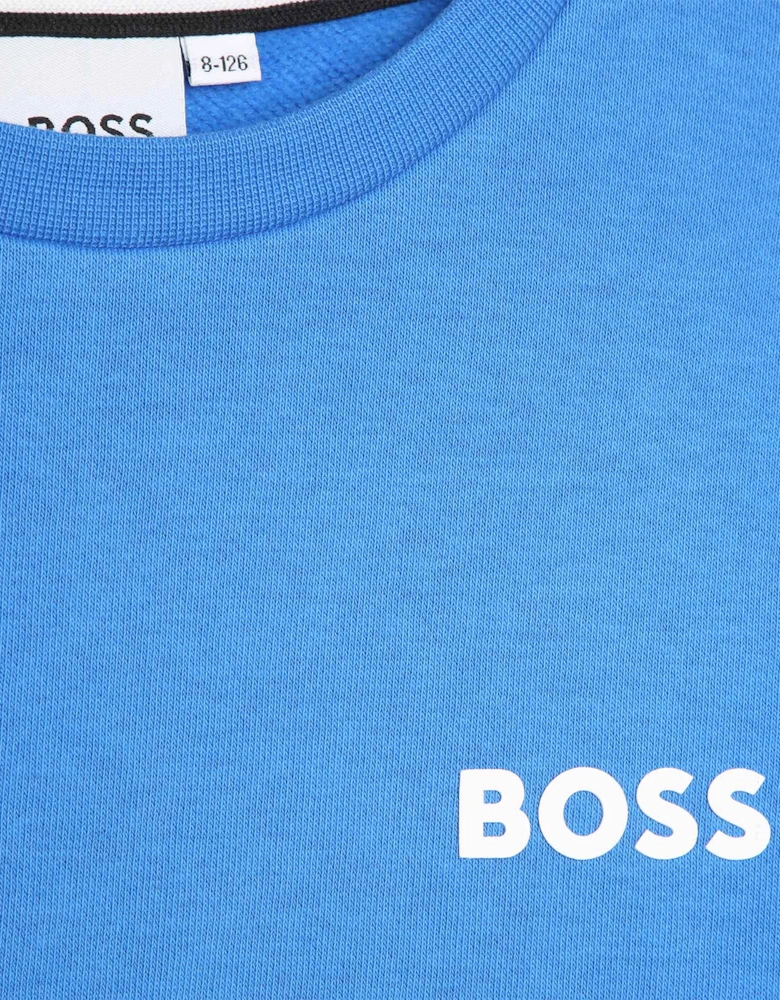 Boss Boys Classic Jumper in Blue