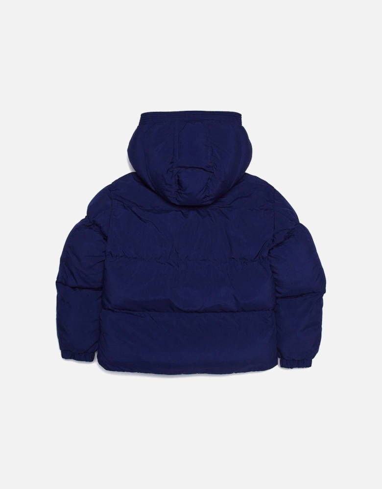 Boys JROLF Quilted Jacket Navy