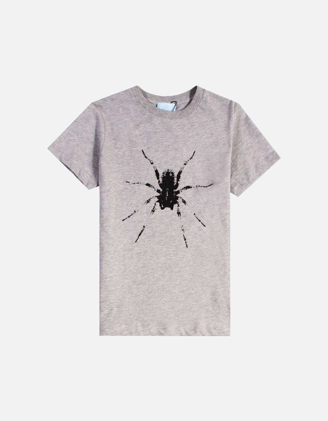 Boys Spider Logo T-Shirt Grey, 6 of 5