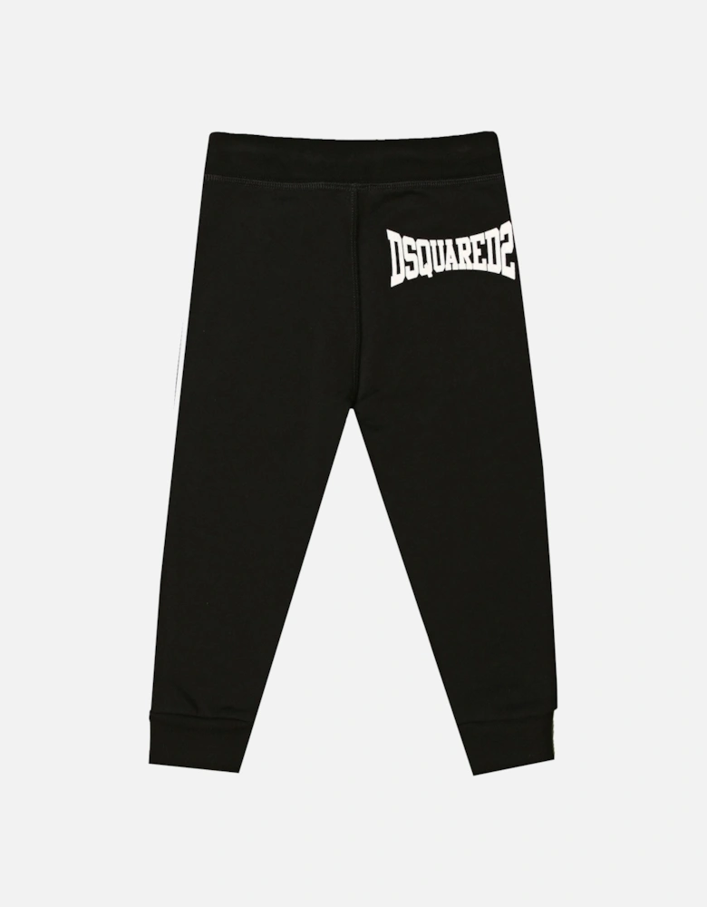 Boys Cotton Joggers Black