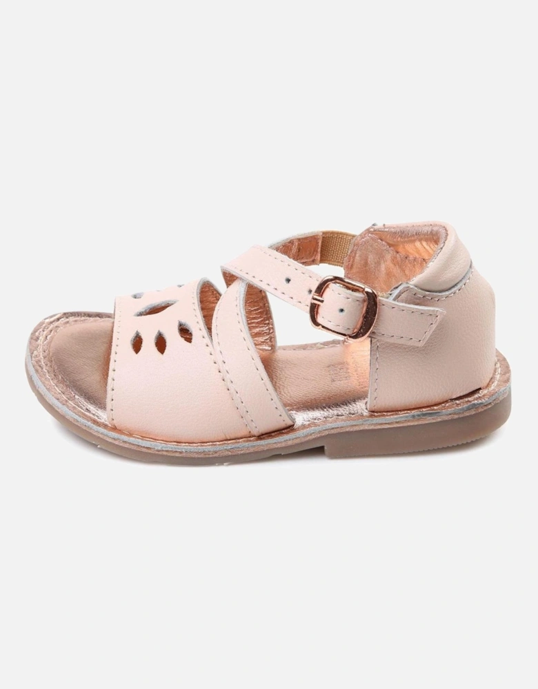 Girls Pale Pink Sandals