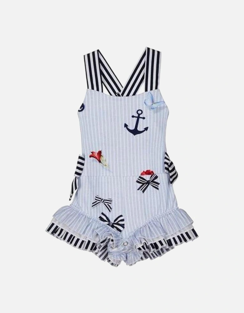 Girls Sailor Playsuit