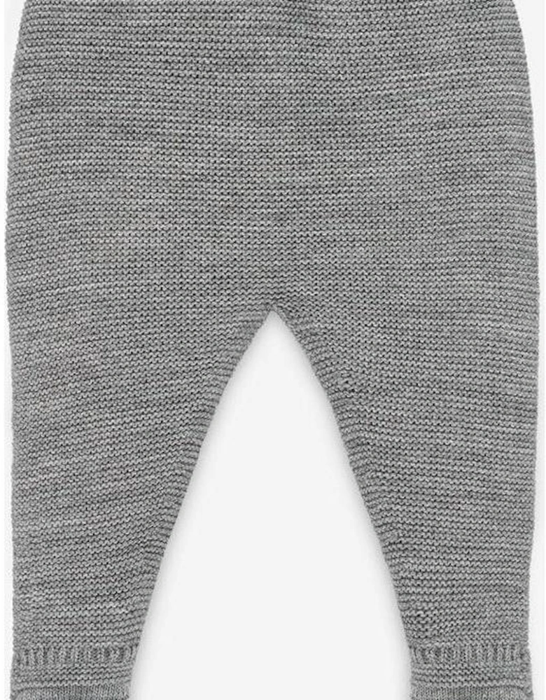 Boys Pale Grey 'Saturno' Knitted Set