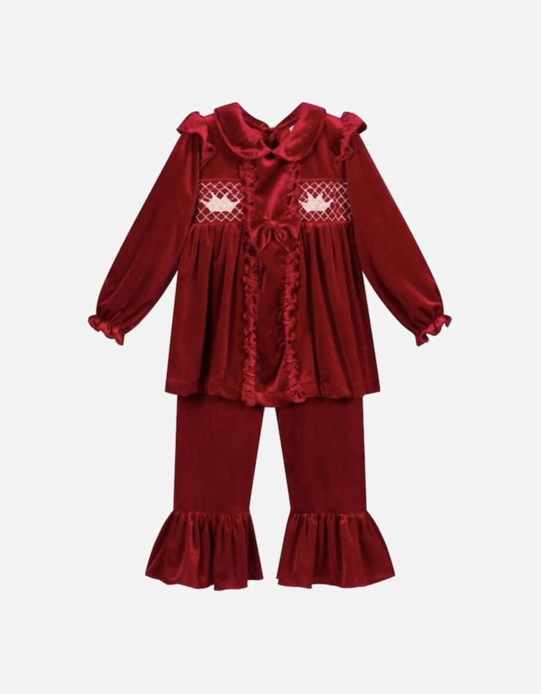 Girls Red Pyjamas