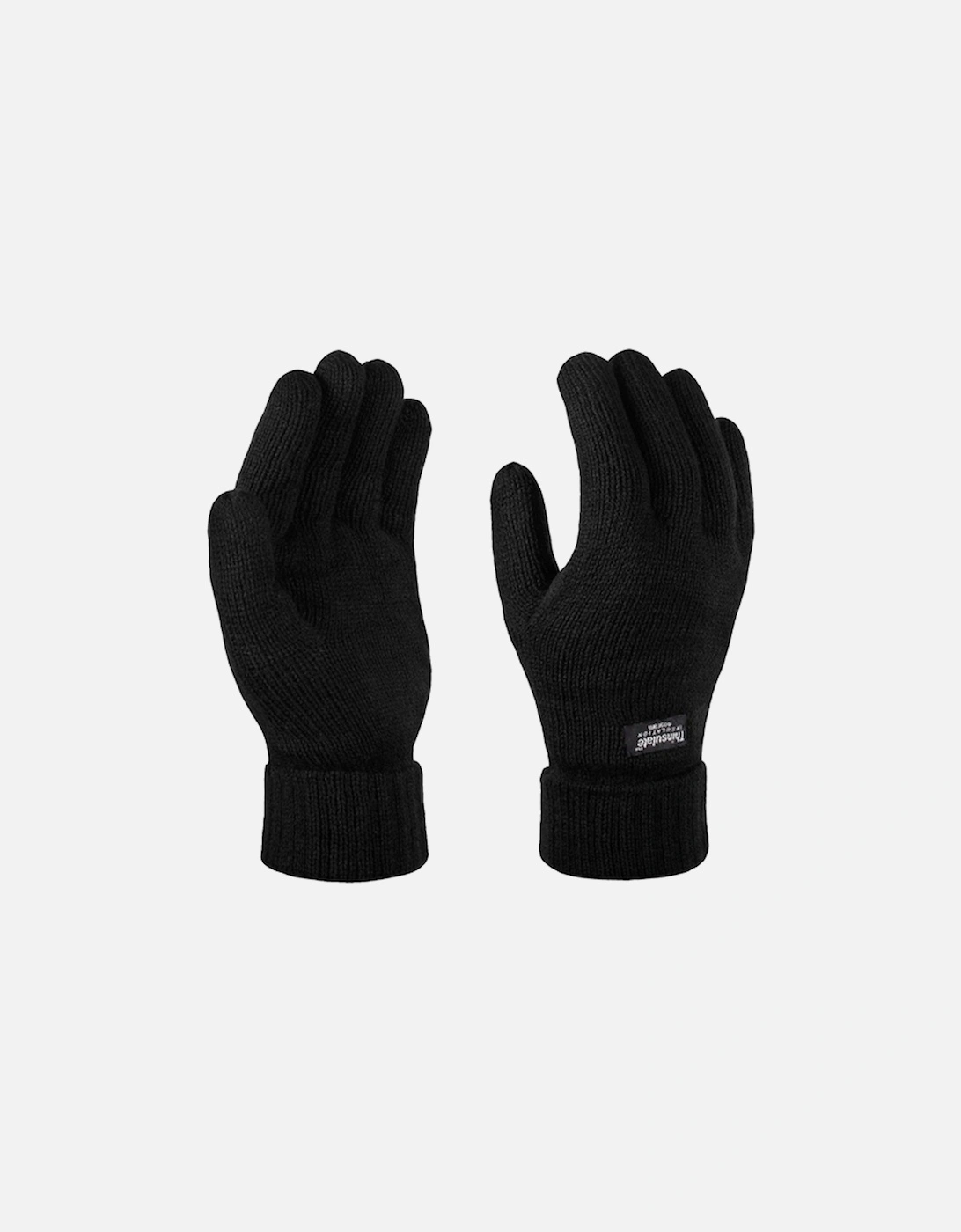 Men's Thinsulate Acrylic Gloves Black, 2 of 1