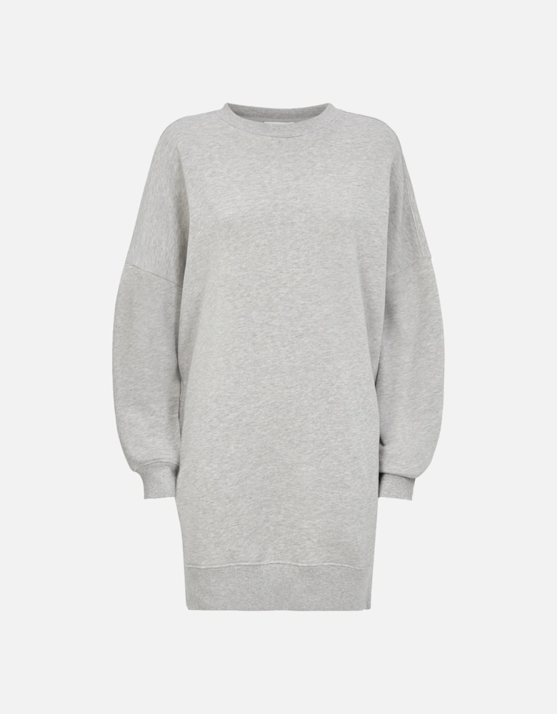 Brielle Sweatshirt Dress in Grey Marl