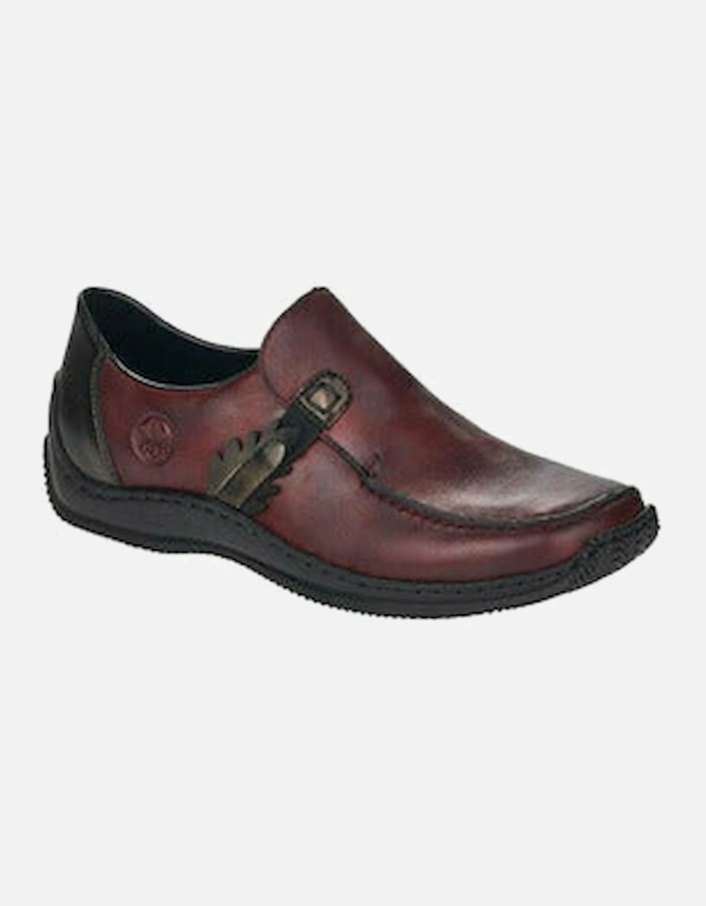 Ladies slip on shoe L1759 30 Red