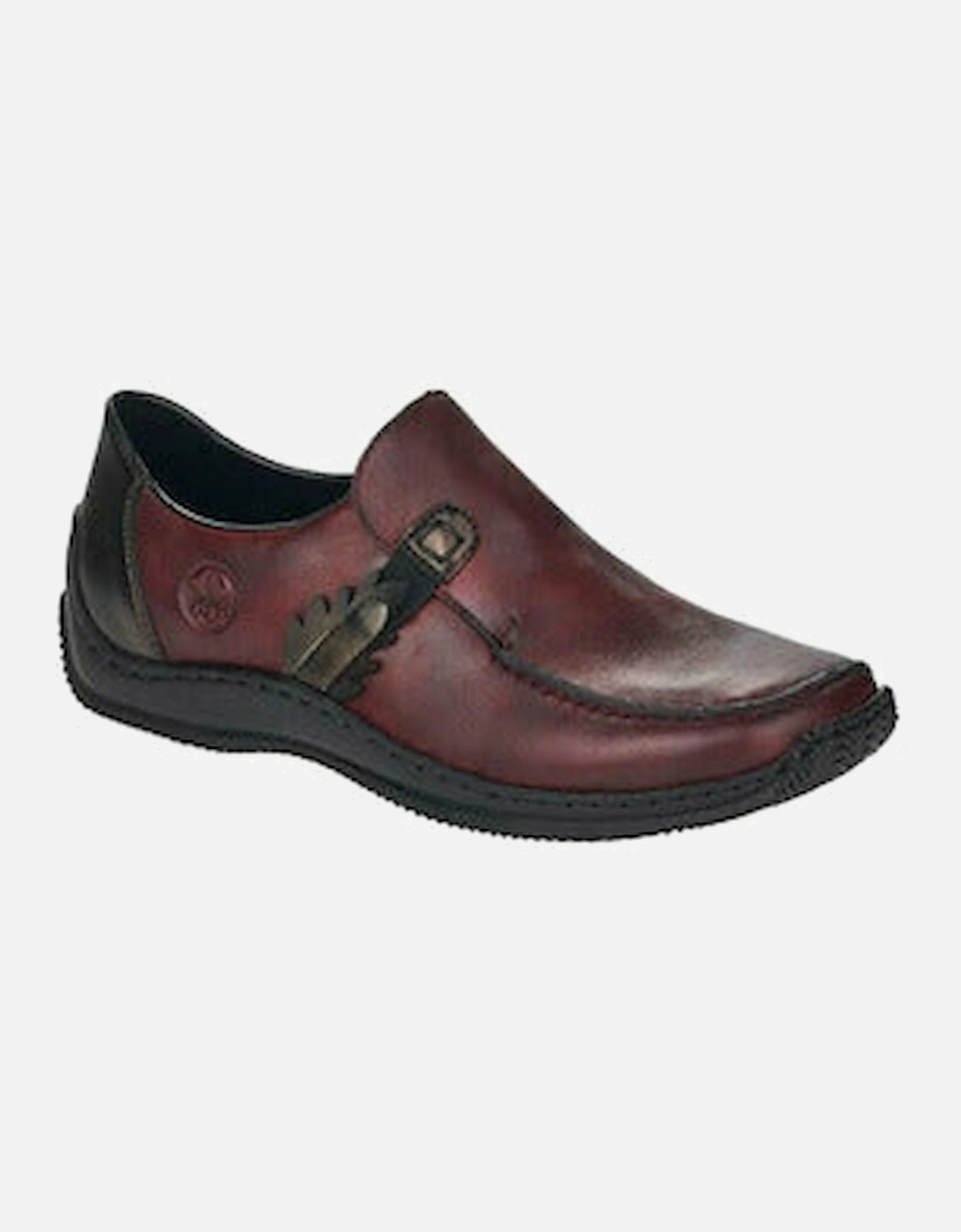 Ladies slip on shoe L1759 30 Red, 2 of 1