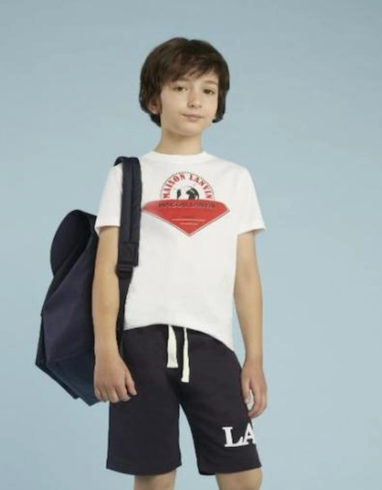 Boys White T-shirt