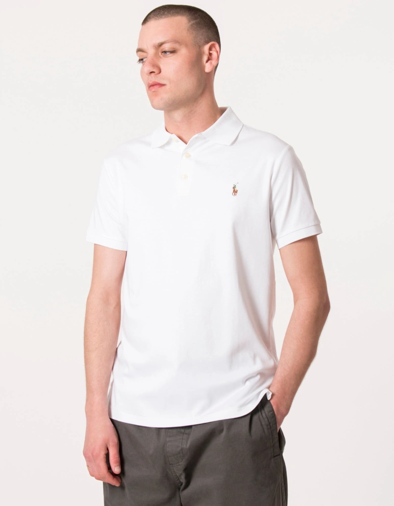 Custom Slim Fit Interlock Polo Shirt