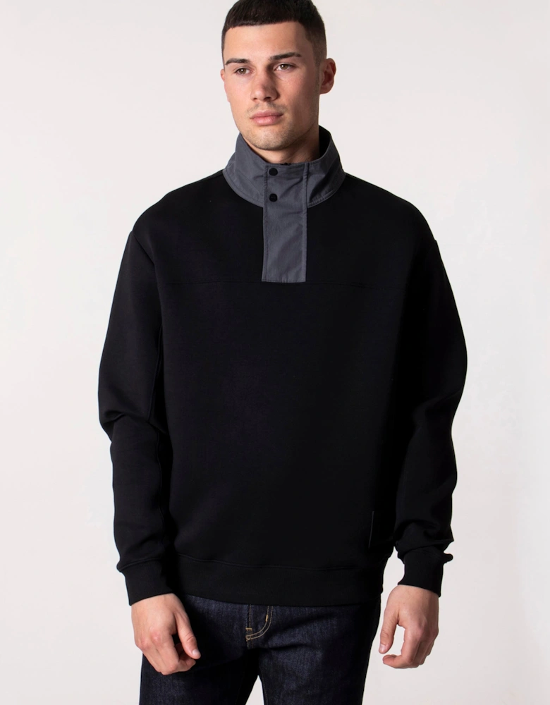 Relaxed Fit Deastwood Quarter Zip Sweatshirt