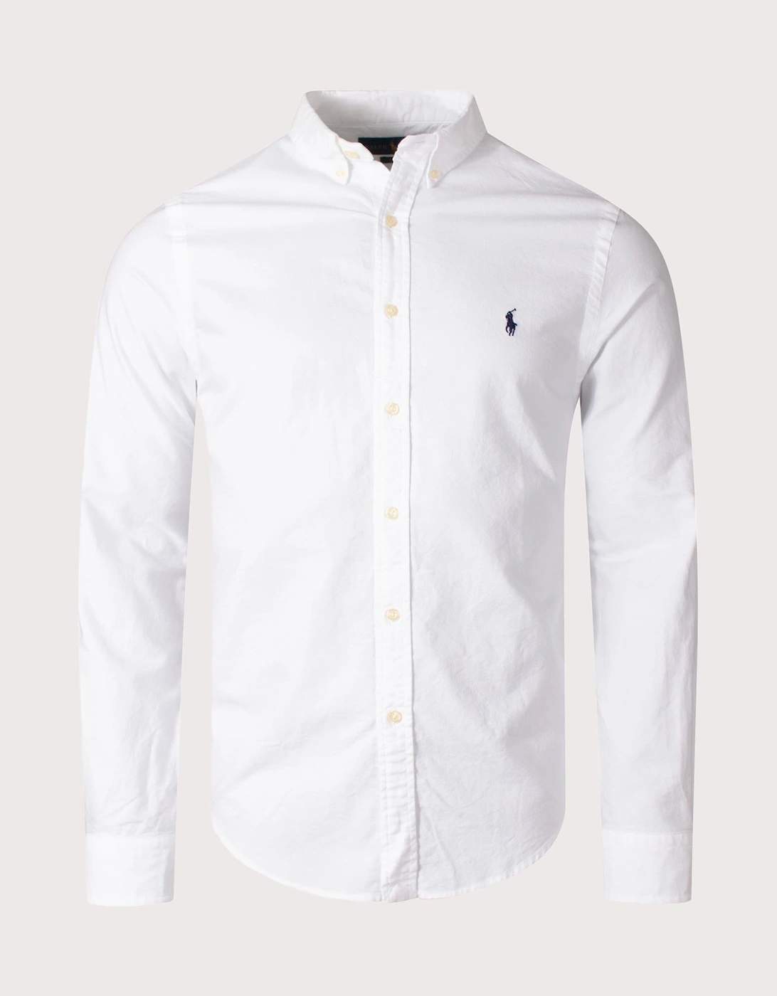 Slim Fit Garment Dyed Oxford Shirt, 5 of 4