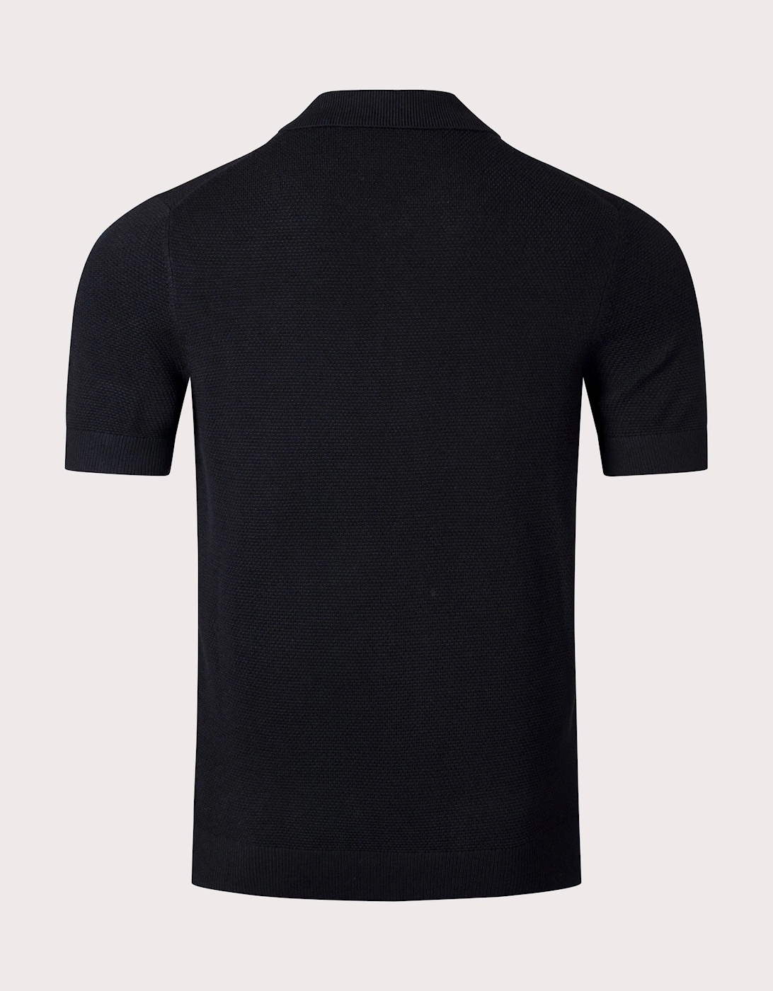 Saston Zip Polo Shirt