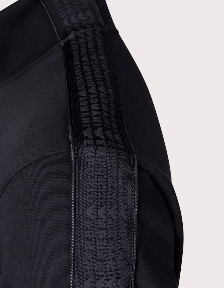 Zip Through Logo Bands Sweatshirt