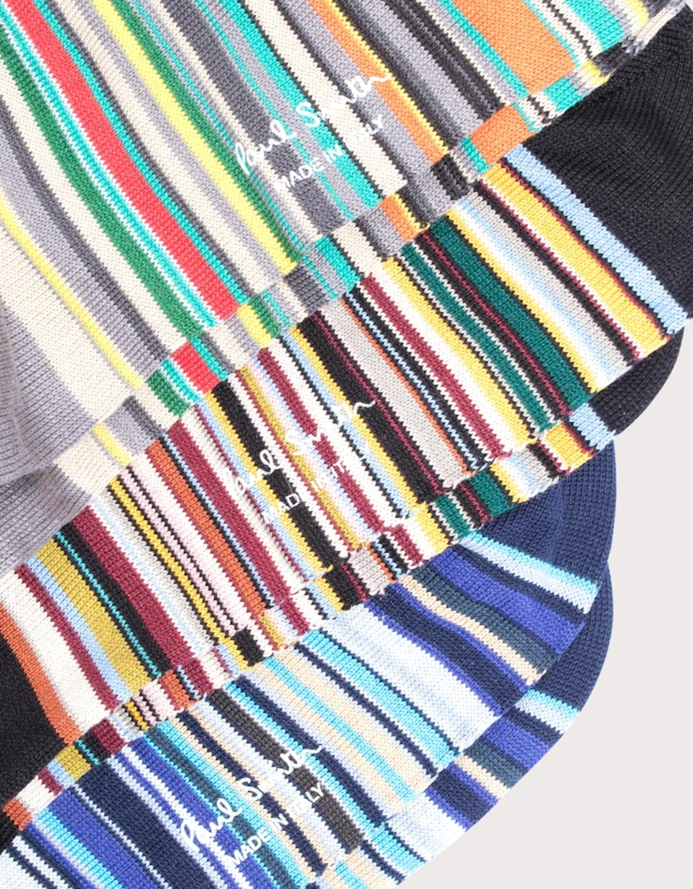 Three Pack of Signature Stripe Socks