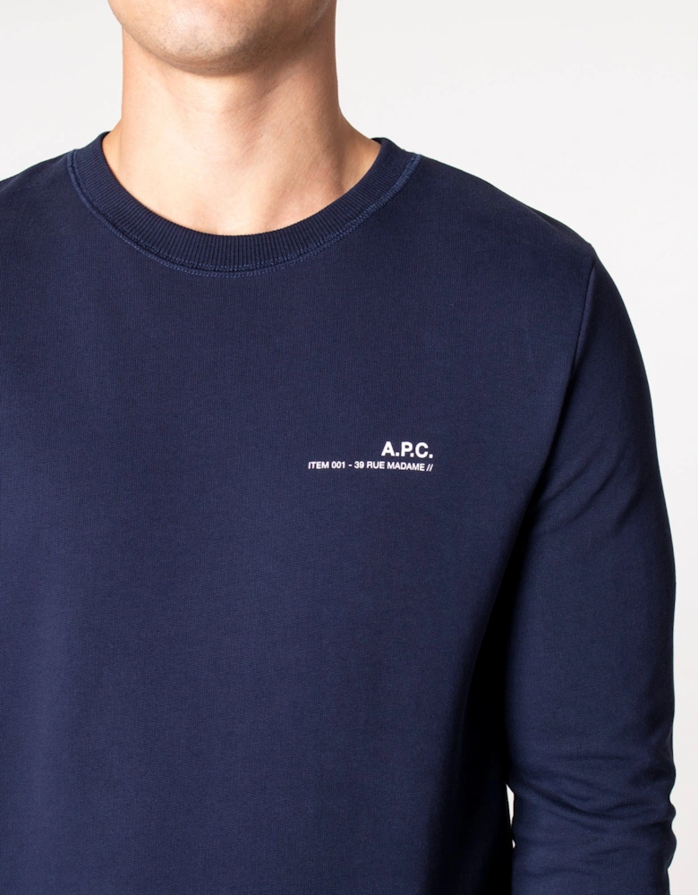 Slim Fit Item Sweatshirt