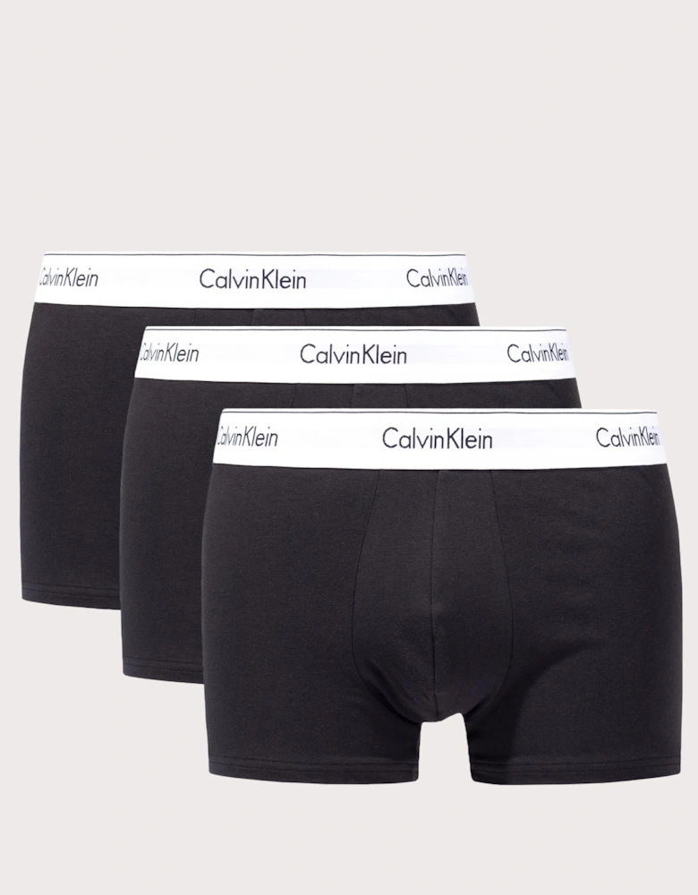 Three Pack of Modern Cotton Stretch Trunks