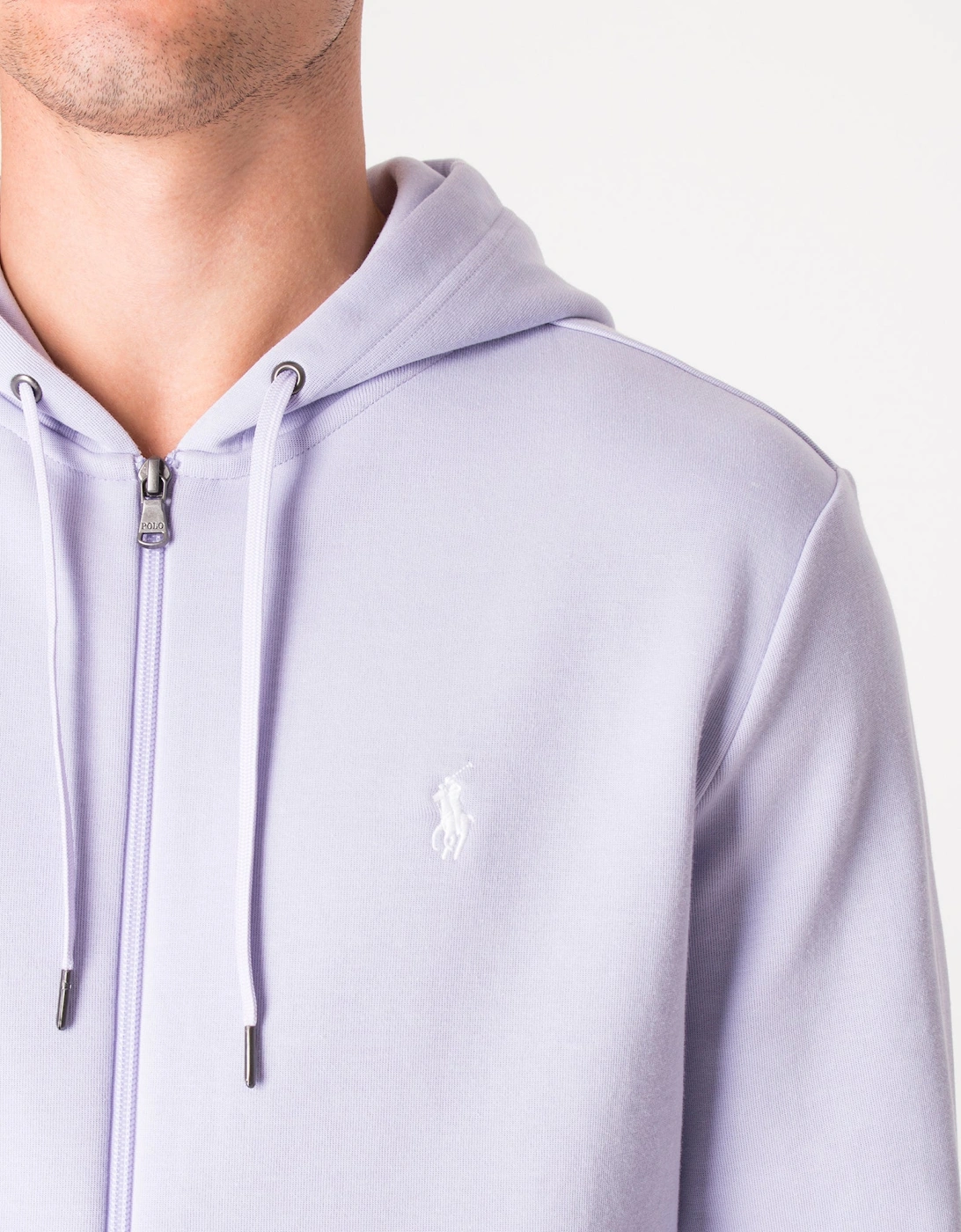 Zip Through Double Knit Hoodie