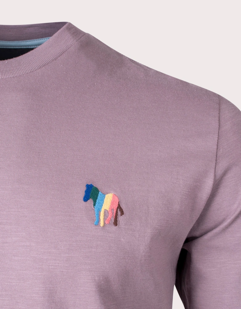 Broad Stripe Zebra Logo T-Shirt