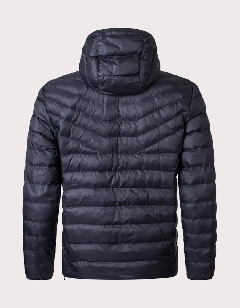 Terra Chvron Hooded Jacket