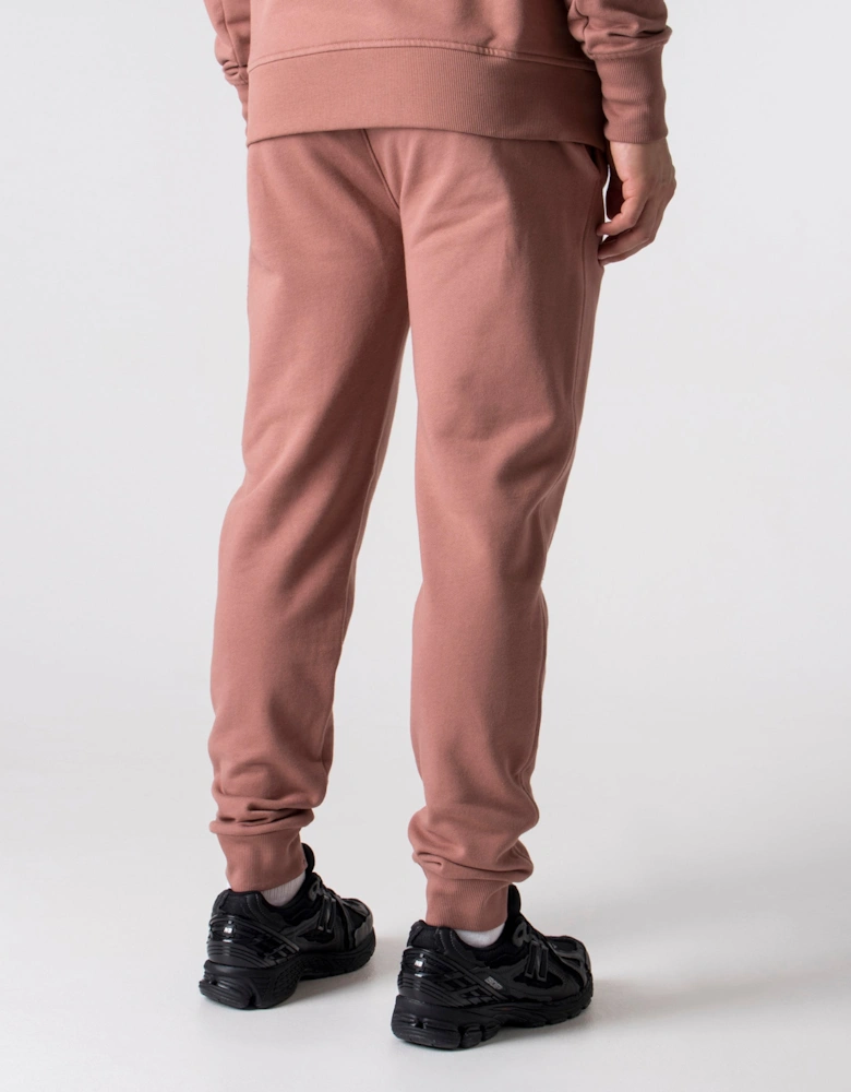 Regular Fit Diagonal Raised Fleece Cargo Joggers