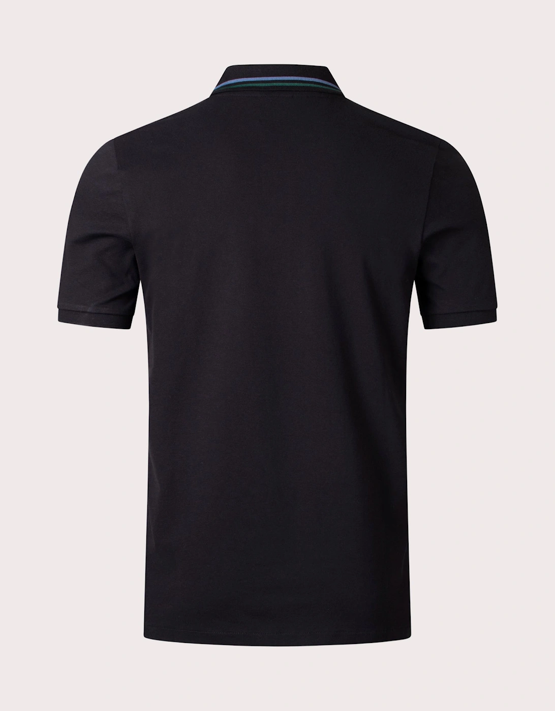 Broad Stripe Zebra Polo Shirt