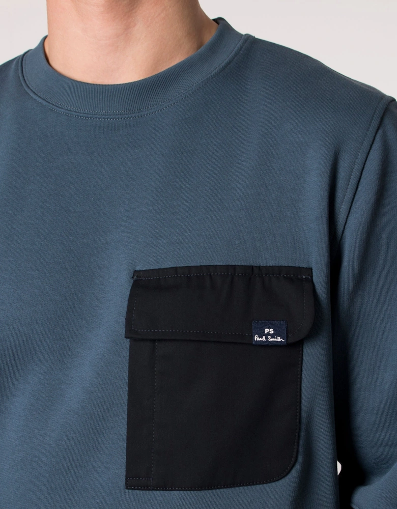 Cargo Pocket Sweatshirt