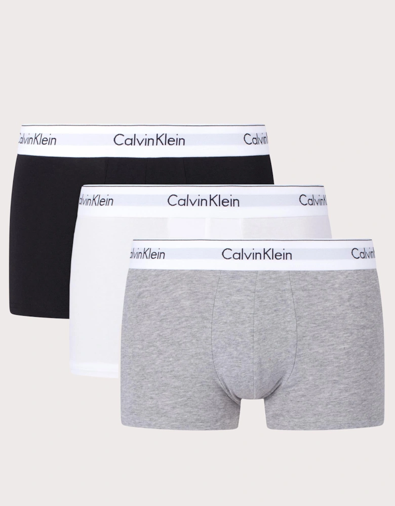 Three Pack of Modern Cotton Stretch Trunks