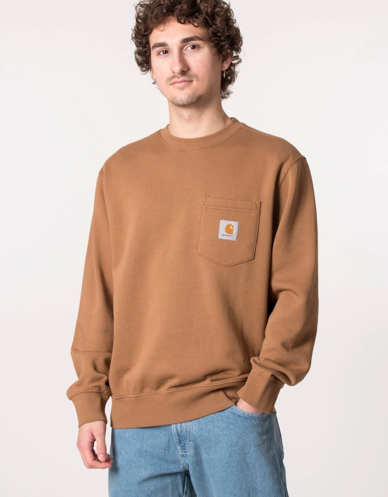 Relaxed Pocket Sweatshirt