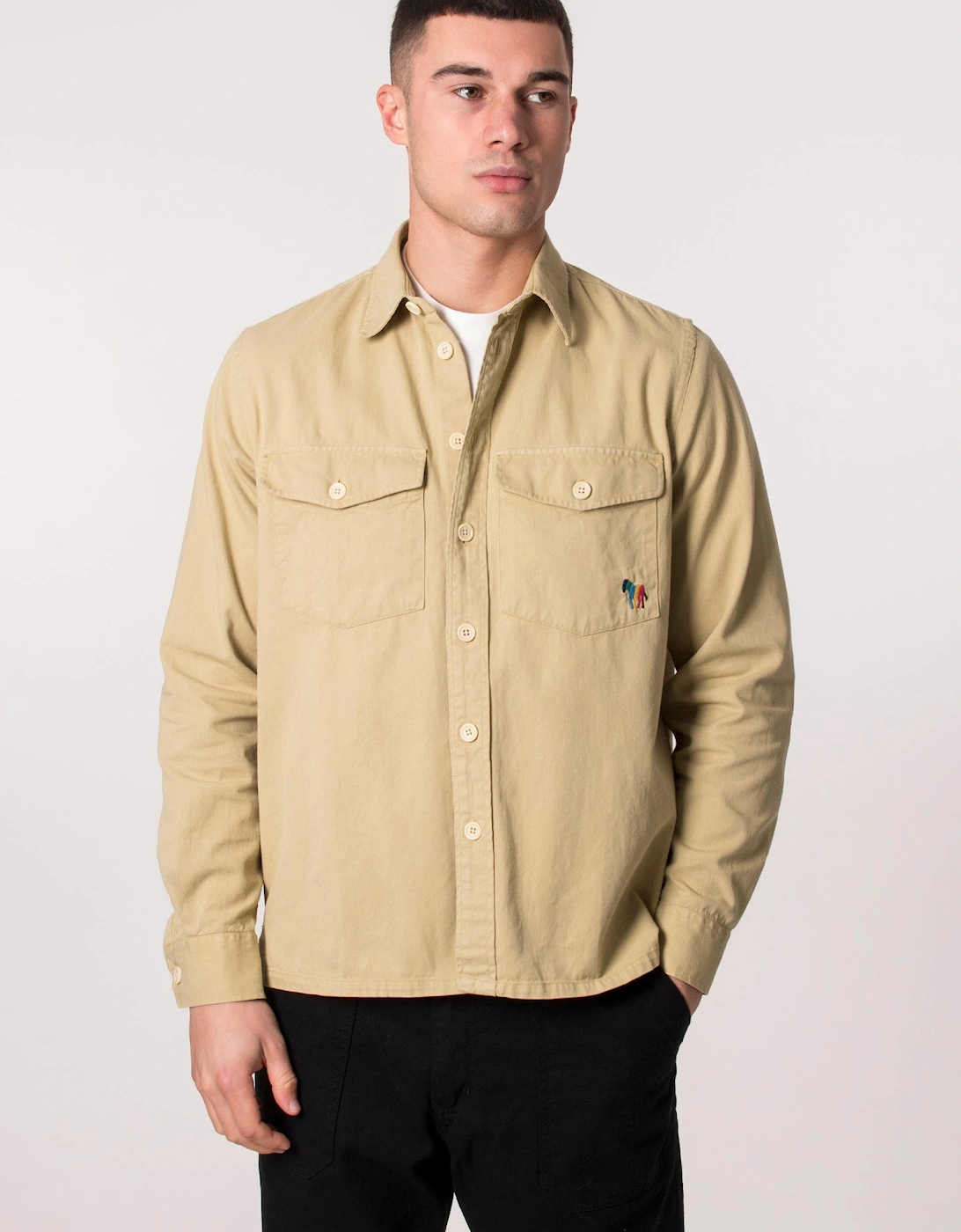 Relaxed Fit Chest Pocket Shirt, 8 of 7