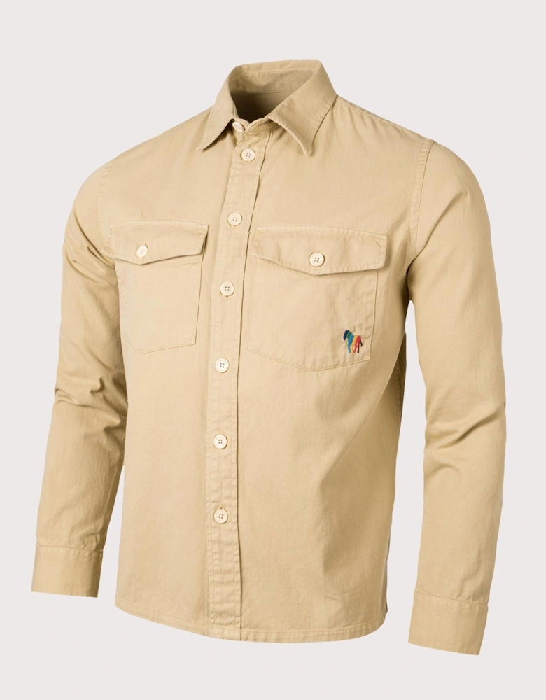 Relaxed Fit Chest Pocket Shirt