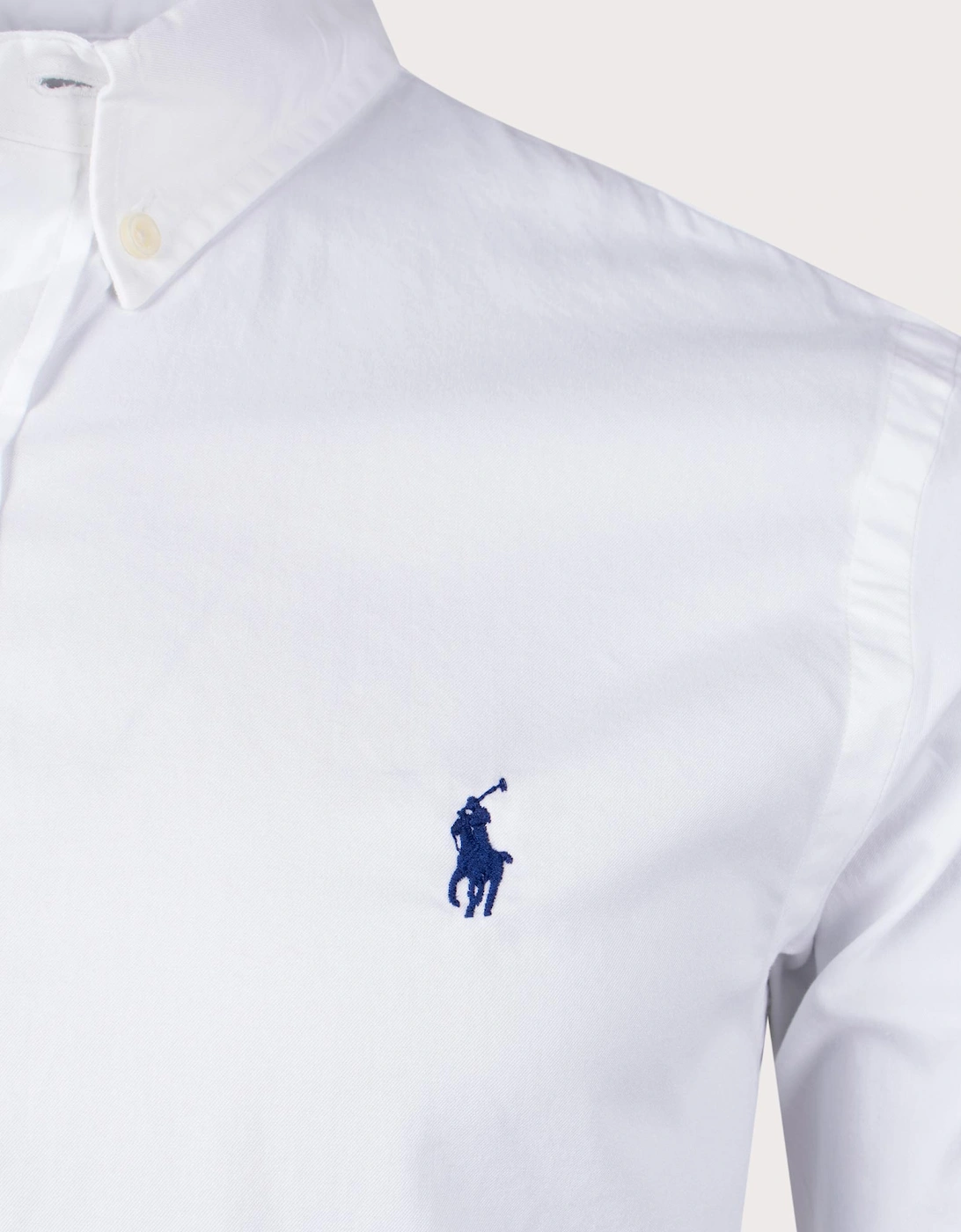 Slim Fit Twill Sport Shirt