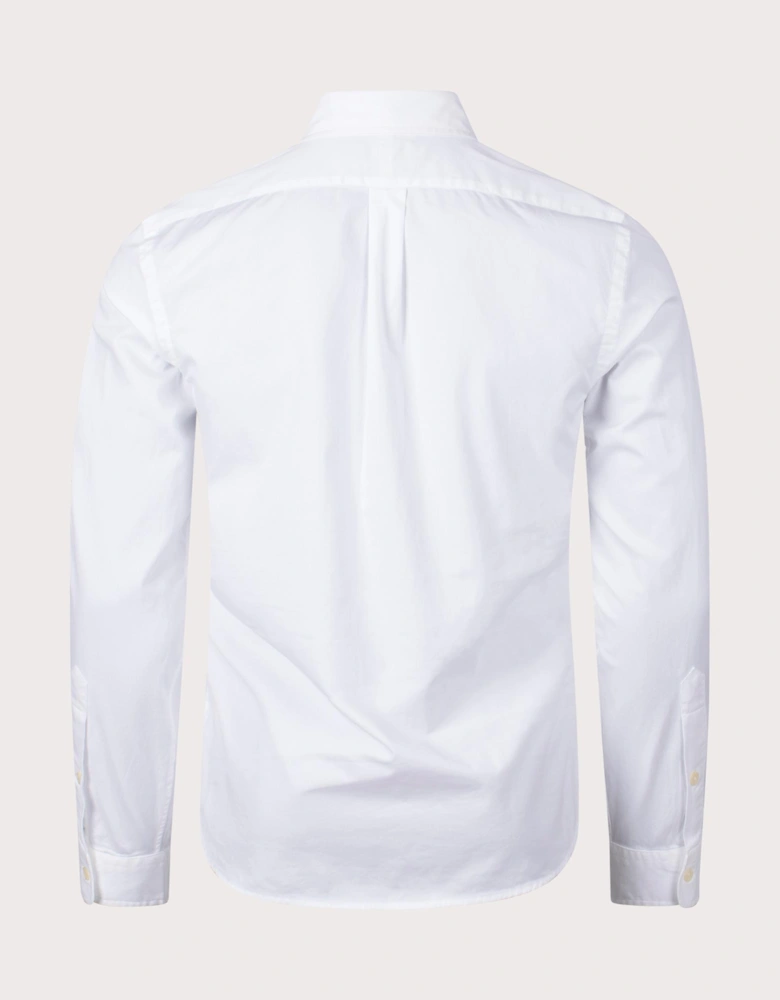 Slim Fit Twill Sport Shirt