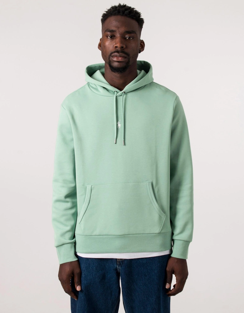 Double Knit Central Logo Hoodie