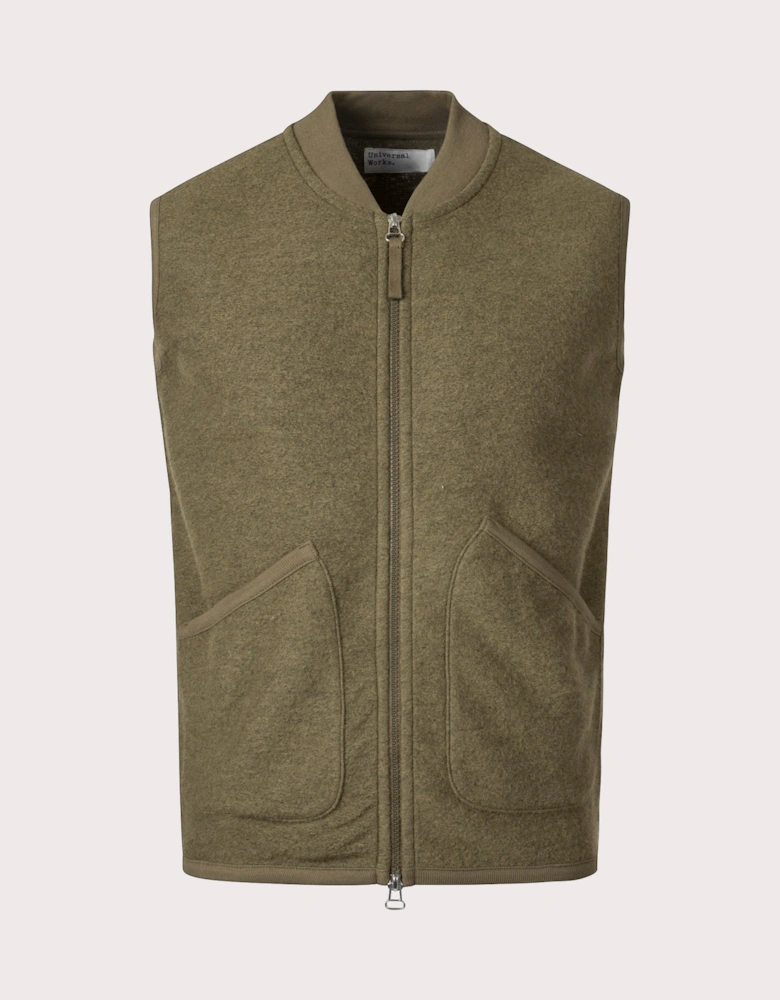 Wool Zip Gilet