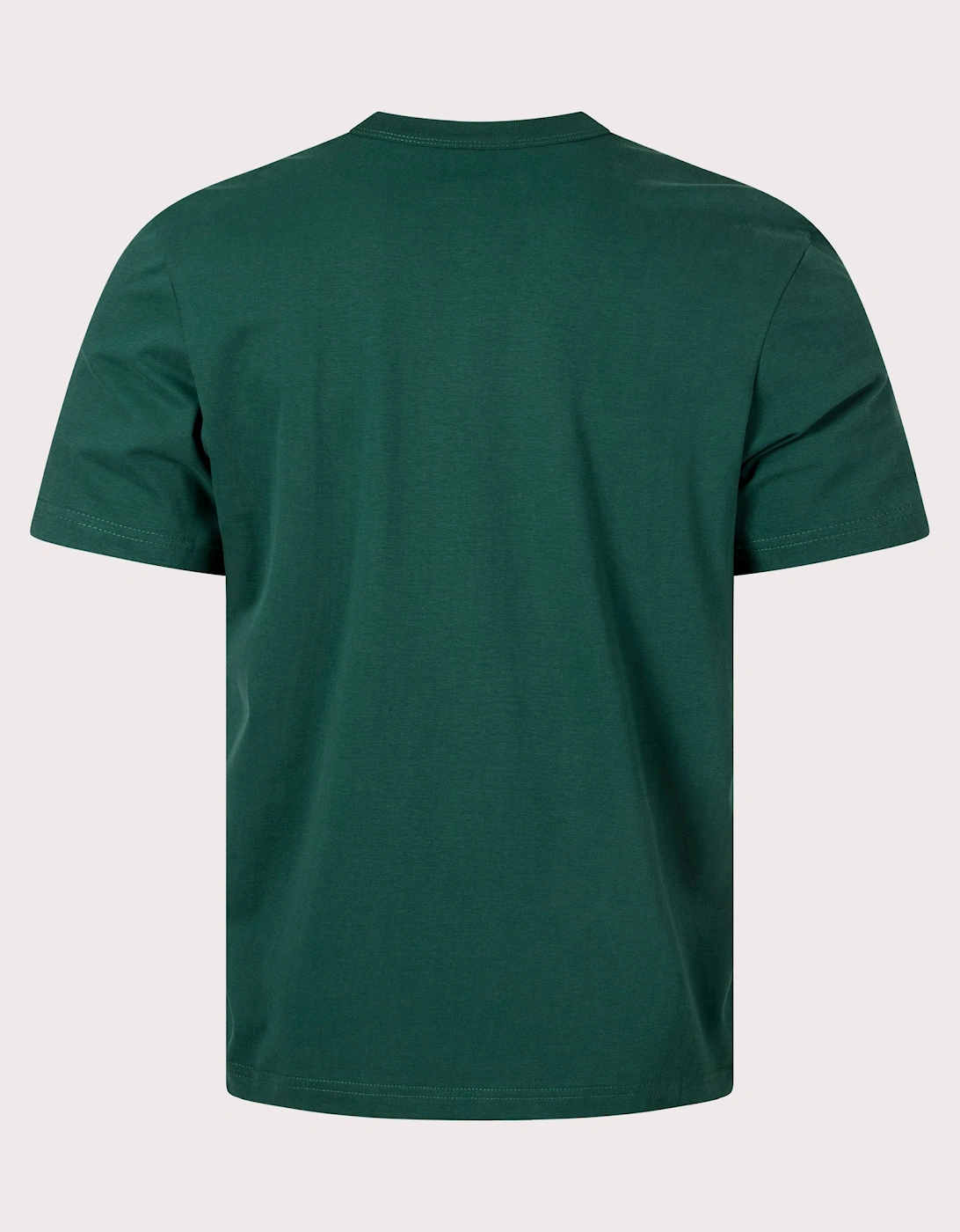 Hollow Broad Stripe Zebra Emblem T-Shirt