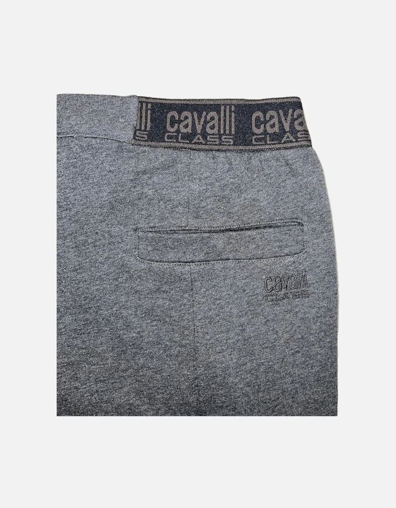 Cavalli Class Elastic Logo Sweat Pants Grey