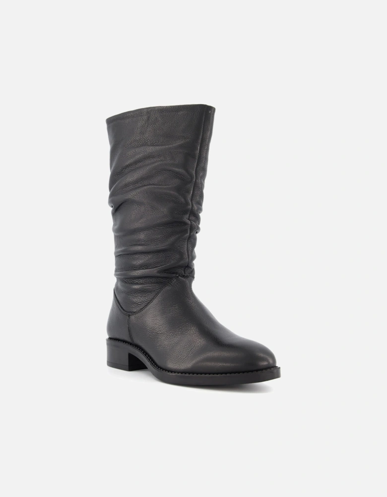 Ladies Tyling - Ruched Calf Boots